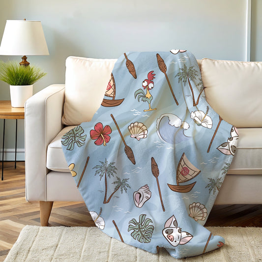 Moana’s Friends Blanket