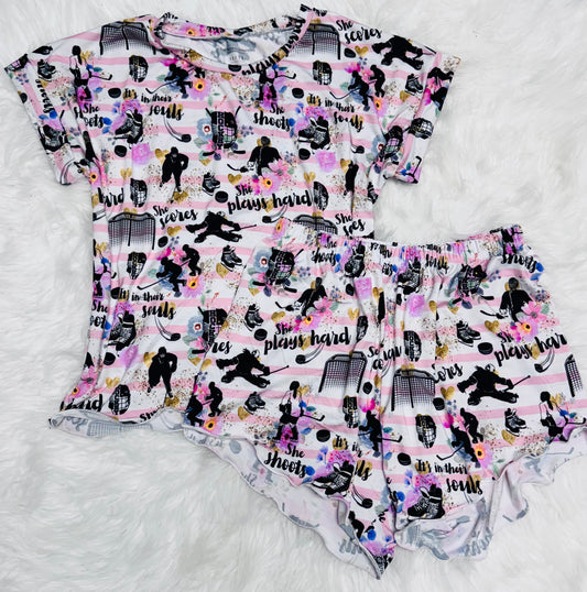 Adult Girls Hockey Lounge Set