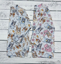 Load image into Gallery viewer, Bluey Pink Peeps Dolman Crew
